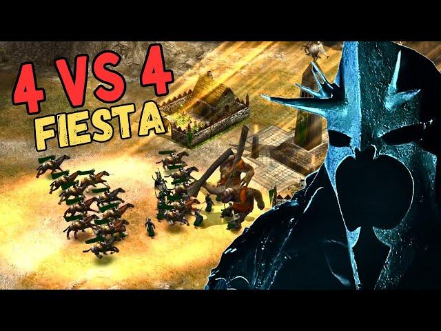 4 VS 4 is something else... | The Battle for Middle-Earth