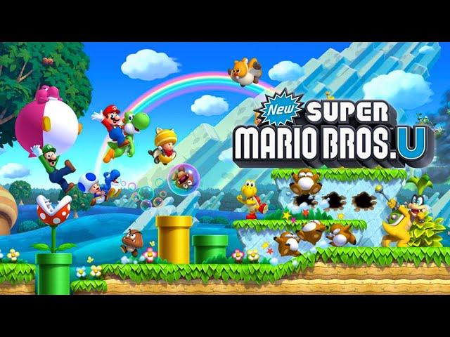 New Super Mario Bros. U - Longplay | Wii U