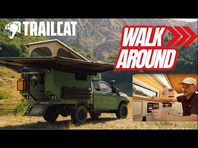 Toyota Hilux Trailcat - Walking around the 4x4 Camper