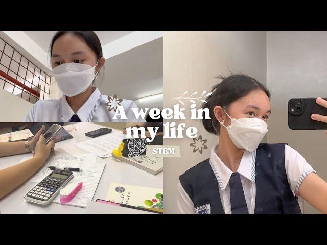 A week in my life as a STEM student‍ || stress overload