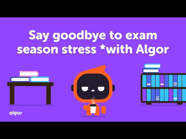 No more stress during your exam season thanks to AI study guides - Algor Education