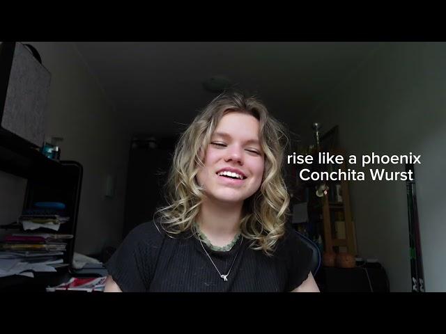 rise like a phoenix - Conchita Wurst/Cover by Katrina Paula Diringa/Katrīna Paula Dīringa