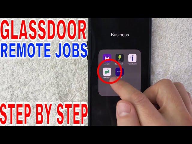   How To Find Remote Jobs On GlassDoor 