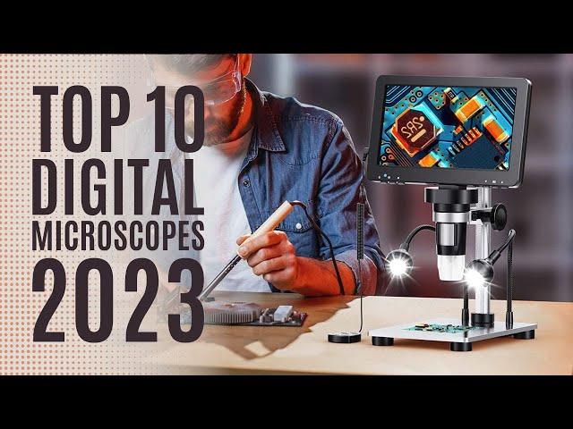 Top 10: Best LCD Digital Microscopes of 2023 / Coin Microscope, Soldering Microscope with HDMI