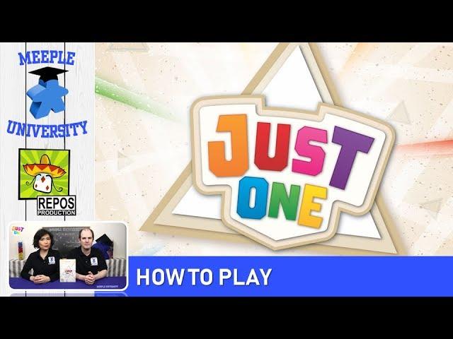 Just One Board Game – How to Play & Setup (Full rules in less than 5 minutes)