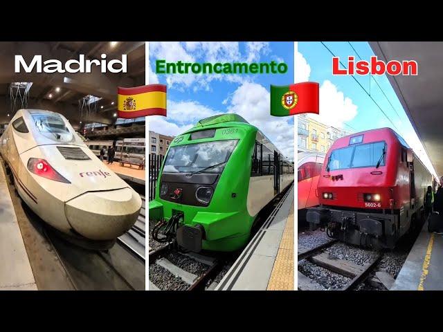 Madrid to Lisbon train, the longest railway journey #madrid #lisbon