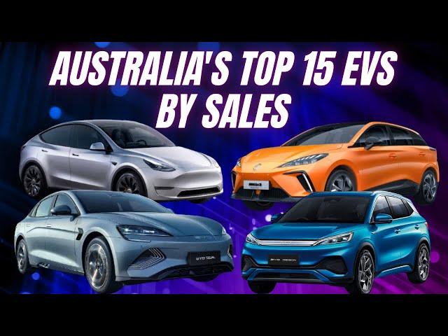 Top 15 best selling electric cars in Australia in May 2024