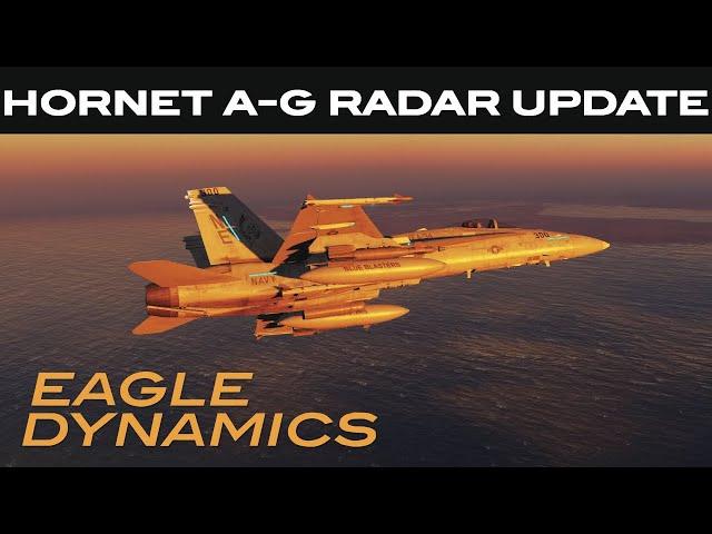 DCS: F/A-18C Hornet - Expand AG Radar Modes