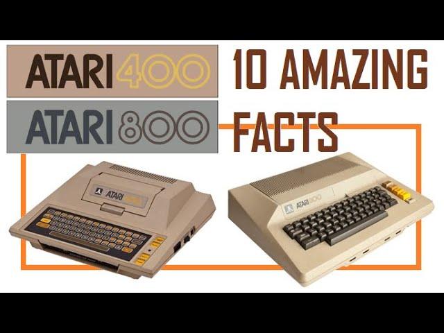 10 Amazing Atari 400/800 Facts