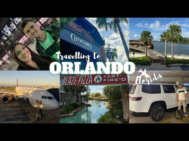 FLORIDA TRAVEL DAY | Virgin Atlantic | Disney Polynesian | Disney Springs, Blaze & Gideons, OCT 2024