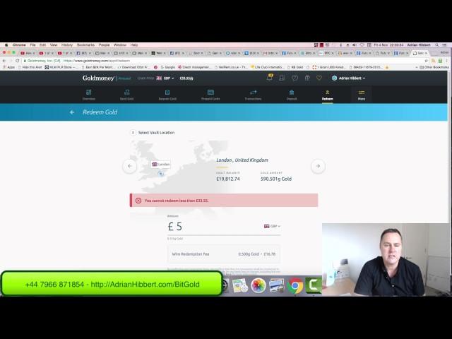How to Withdraw your Money in BitGold or GoldMoney