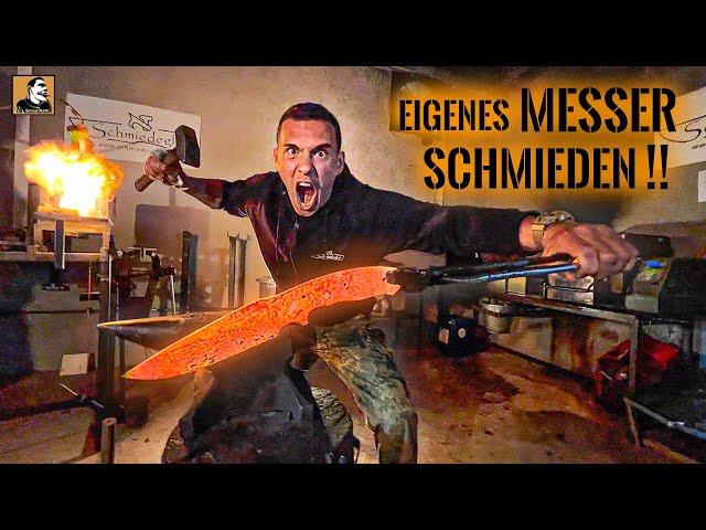 Ich SCHMIEDE das BESTE MESSER der Welt - Das "SURVIVAL PREPPER KNIFE - SPK23" | Survival Mattin