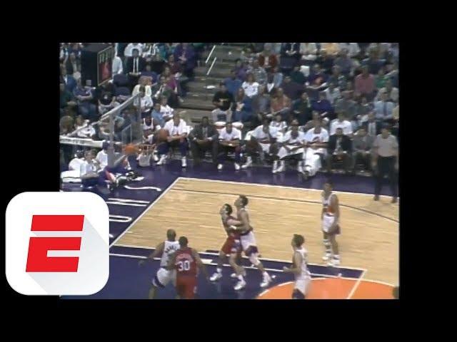 [Archives] When 7-foot-7 Manute Bol hit six 3-pointers in a half | ESPN Archives