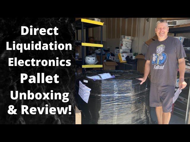 Direct Liquidation Pallet Unboxing and Review for Ebay and Amazon Resellers