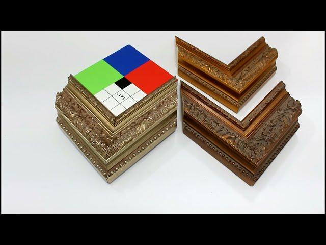 3-1/2" Classic Picture Frames - Corner Samples