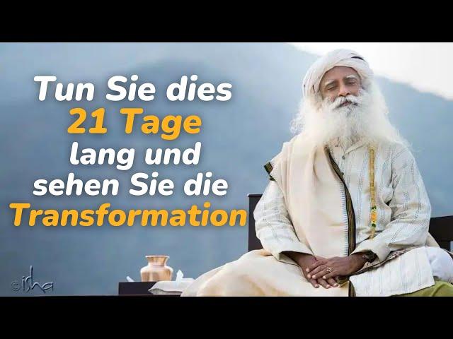 Aumkar Meditation | Kein Stress, keine Angst | Sadhguru geführte Meditation | Deutsch