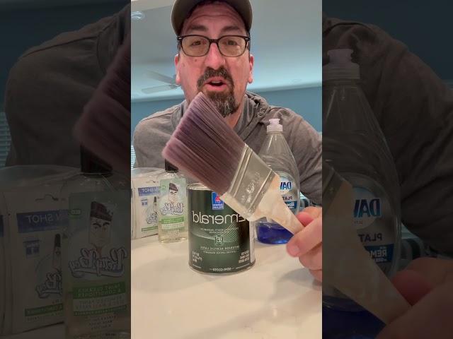 Stop using Dish Soap to clean your good paint brushes! Pretty Boy is formulated for it!