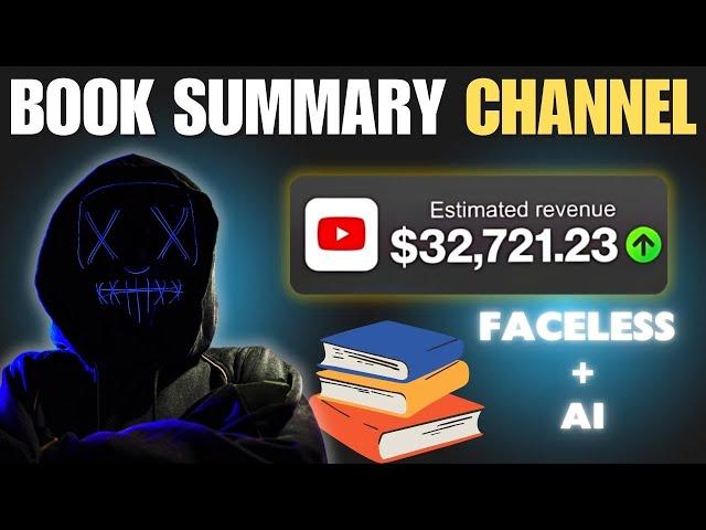 How to create Book Summary Videos for Youtube faceless channel (Youtube + Amazon Affiliate)