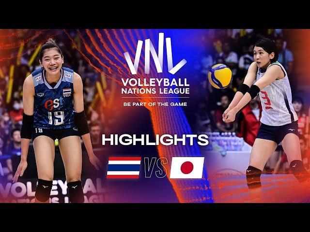  THA vs.  JPN - Highlights Week 3 | Women's VNL 2023