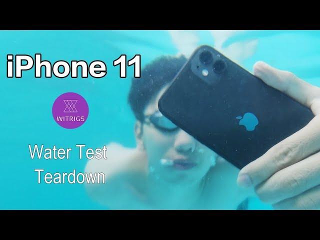 iPhone 11 Waterproof Test！ IPhone 11 waterproof performance unexpectedly?!