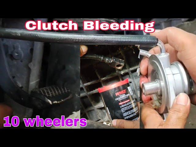 How to bleed Ten wheeler Clutch