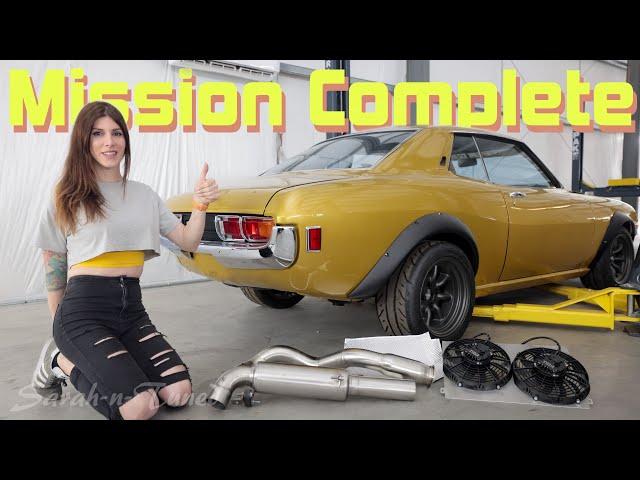 This Is It, The Last Fab! // 2UZ V8 '74 Celica