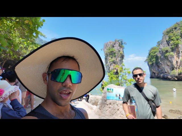 James Bond Island Tour | Phang Nga Bay | Vlog w/ U.S. Army Veteran Expat living abroad in Thailand