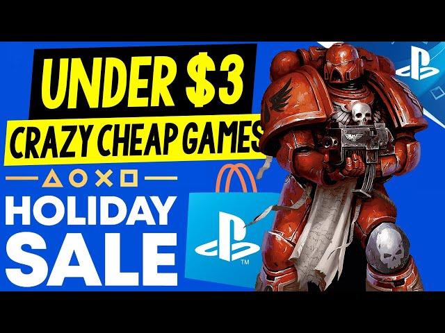 TONS of AWESOME PSN Game Deals UNDER $3! PSN HOLIDAY SALE 2024 CRAZY CHEAP PS4/PS5 Games to Buy