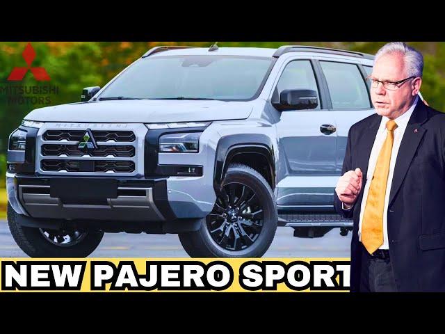 2024 Mitsubishi Pajero Sport Luxury SUV - Release, Price, Details Interior & Exterior!