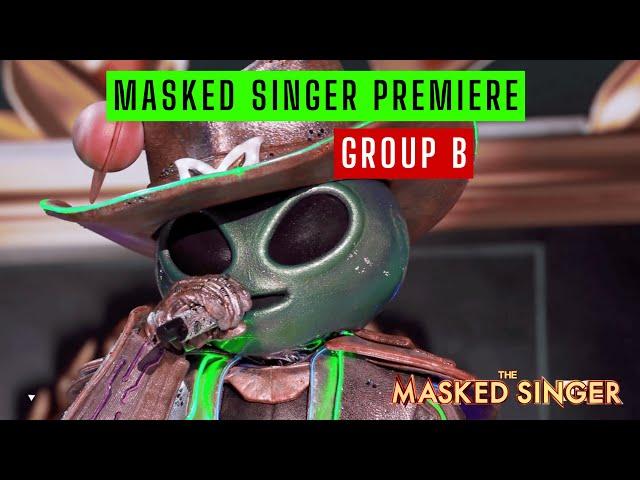 Masked Singer - Group B Premiere