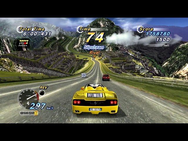 OutRun Online Arcade (OutRun2 SP course) XBOX 360 - 15-Course 3.59M (720p60FPS)