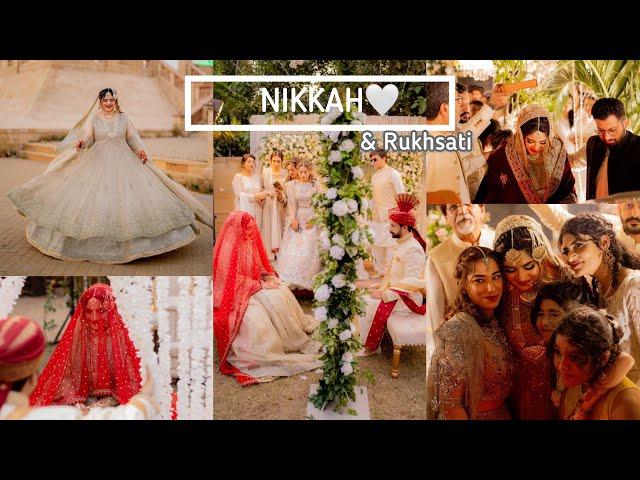 MY NIKKAH  Saying Good-Bye Was The Toughest | GlossipsVlogs