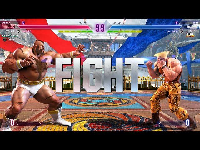 Street fighter 6  MenaRD (Zangief) Vs Caba (Guile)  SF6 High Level Match's!