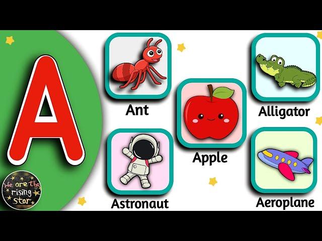 A to Z 5 words | Alphabet Words | Vocabulary Words English | WATRstar