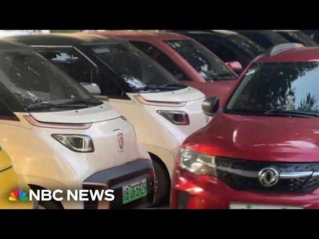 City in a poor China province becomes a leading electric vehicle production hub