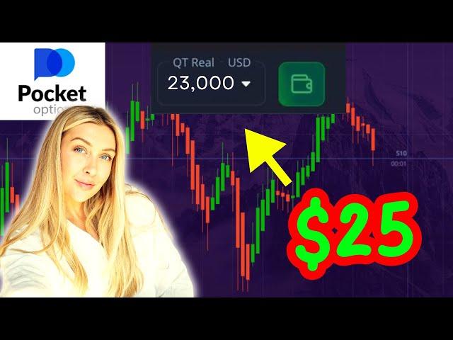  POCKET OPTION TRADING - BINARY OPTIONS STRATEGY - LIVE TRADING