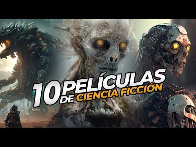 10 PELÍCULAS de CIENCIA FICCIÓN que tienes que ver en NETFLIX, PRIME VIDEO, MAX y mucho más!!