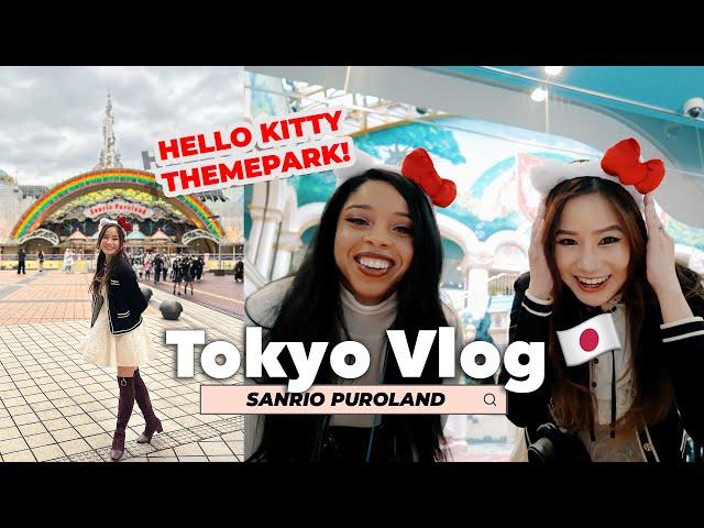 tokyo vlog  Sanrio Puroland - Hello Kitty Theme Park in Tokyo | Living in Japan