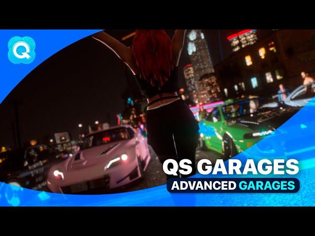 [QB/ESX] Quasar Advanced Garages | NFS inspired, persistent vehicles, deformations and more!