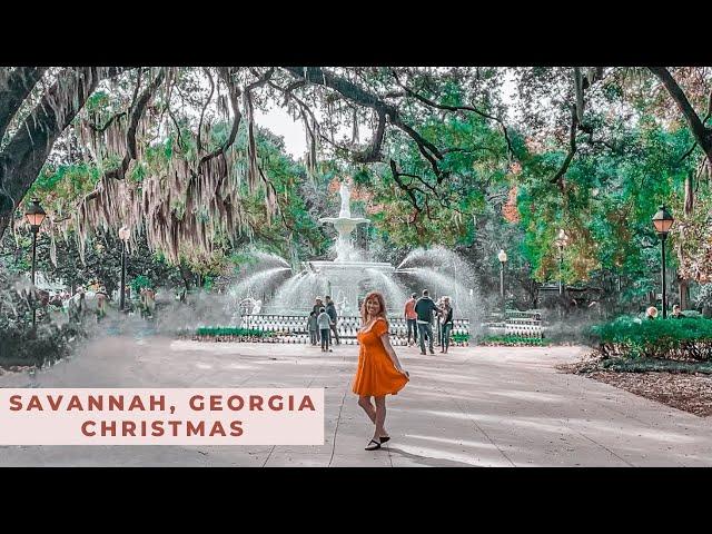 Savannah Travel Guide! The BEST Hotel, Christmas Market, Pirate House, BEST Restaurants!