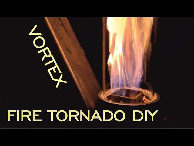 make a Fire Torch Tornado | trapped in 1.5M Glass Tube | Vortex DIY Feuerrohr 4.0