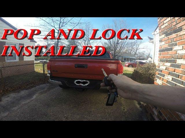 Tacoma Pop and Lock Install