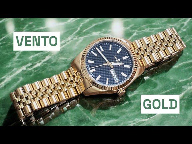 Dugena Vento Gold Daydate Dresswatch (4461071) Schöne Armbanduhr für den Gentleman ⌚️