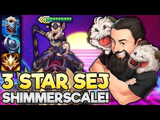 3 Star Sejuani - So Much Shimmerscale Gold!! | TFT Cyber City | Teamfight Tactics