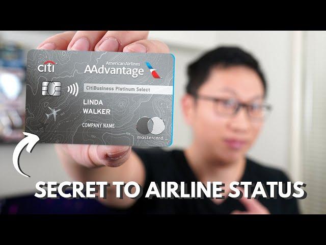 Secret to Airline Status: CitiBusiness / AAdvantage Platinum Select Mastercard