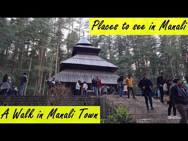 Tourist Local Places to See in Manali Sightseeing in One Day. Information & Walk by Old & New Manali