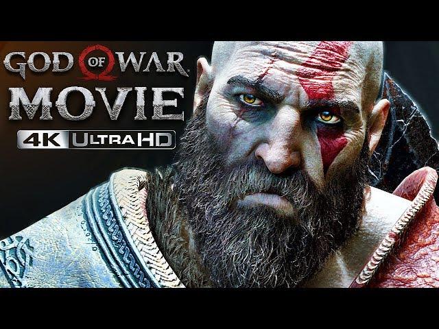 God of War 4 | 4K Movie, ULTIMATE CUT (All Cutscenes, Story & Bosses) (GoW 2018)