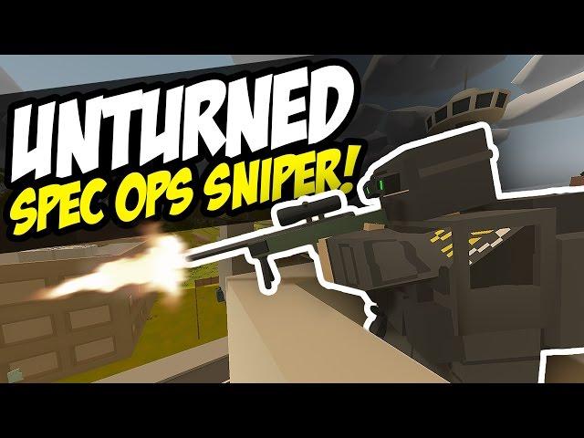 SPEC OPS SNIPER - Unturned PVP (Sniping)