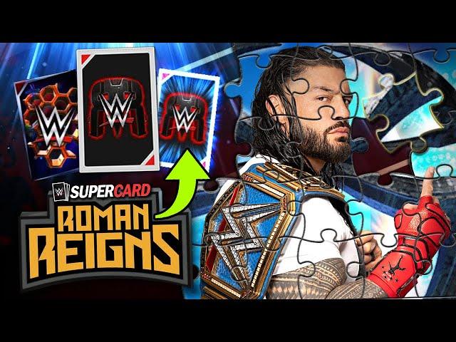 ROMAN REIGNS MEGA PACK OPENING!! Needle Mover, Puzzler and Supreme Packs! | WWE SuperCard