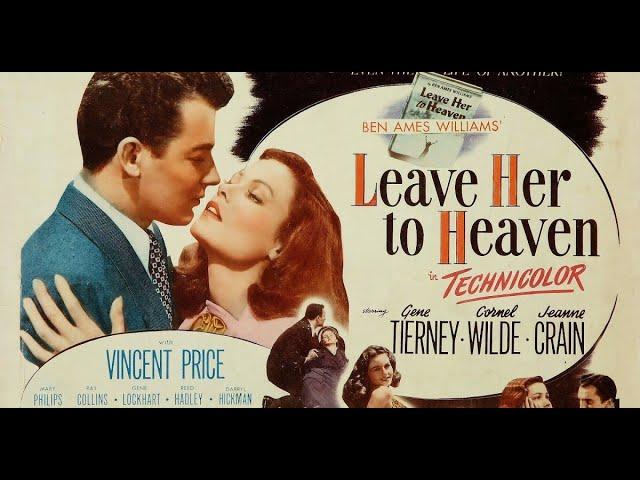 Gene Tierney, Cornel Wilde & Vincent Price in "Leave Her To Heaven" (1945)